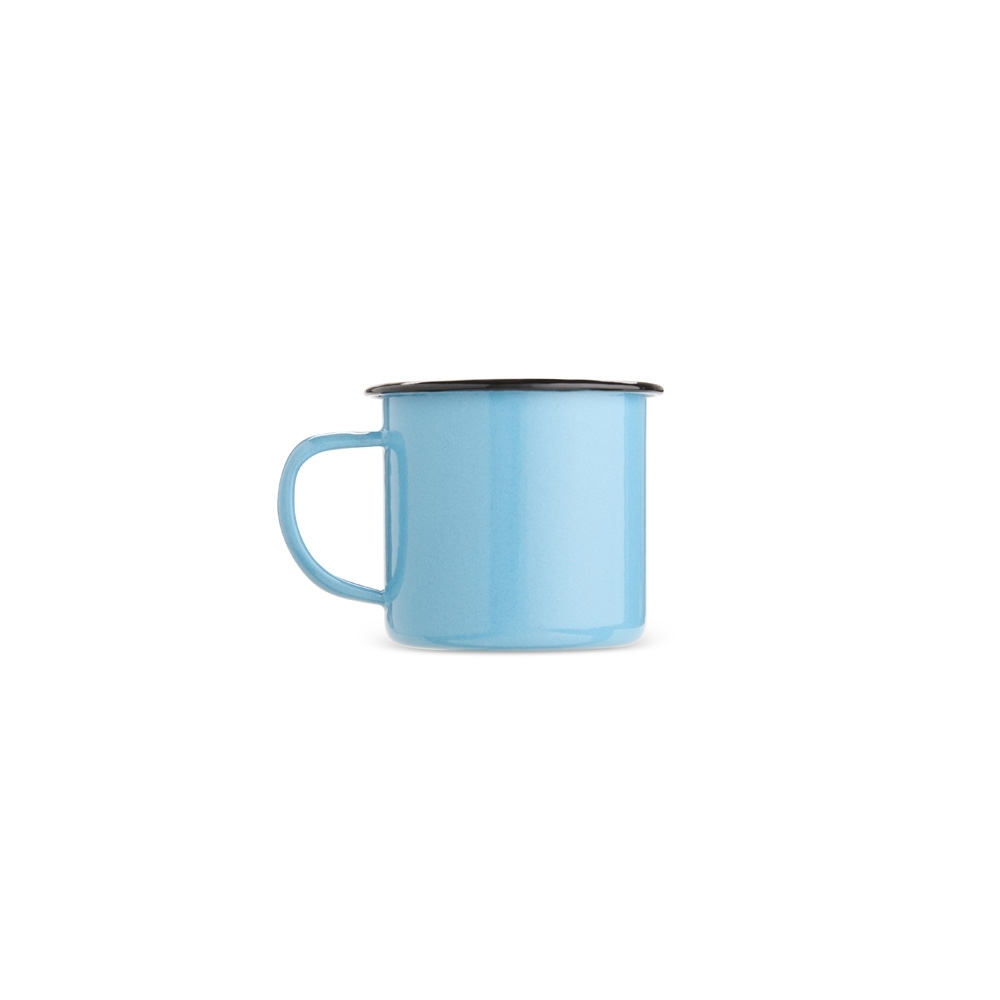 Caneca inox 370ml azul claro