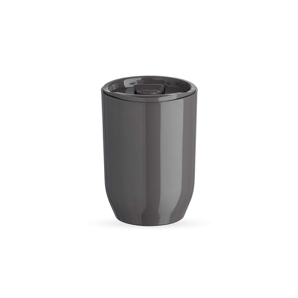 Copo plástico 350ml cinza