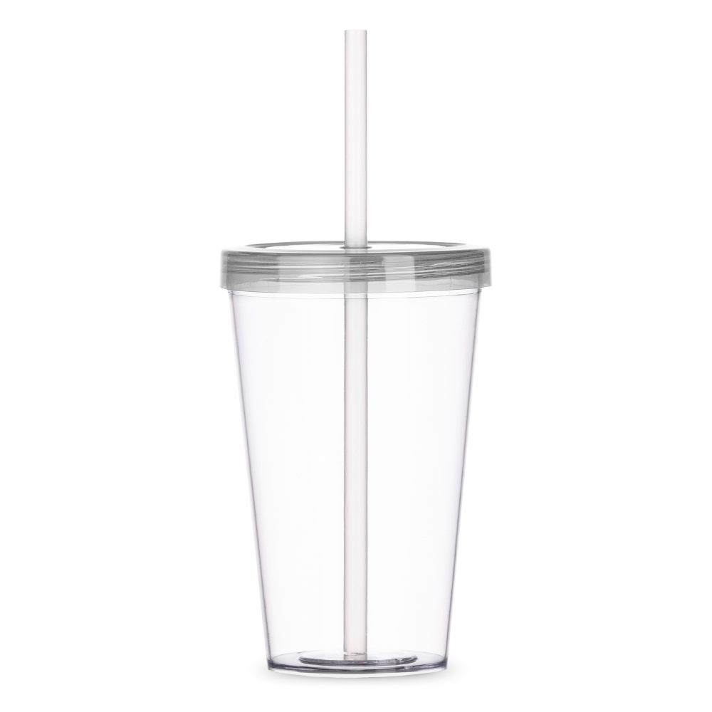 Copo plástico 600ml preto