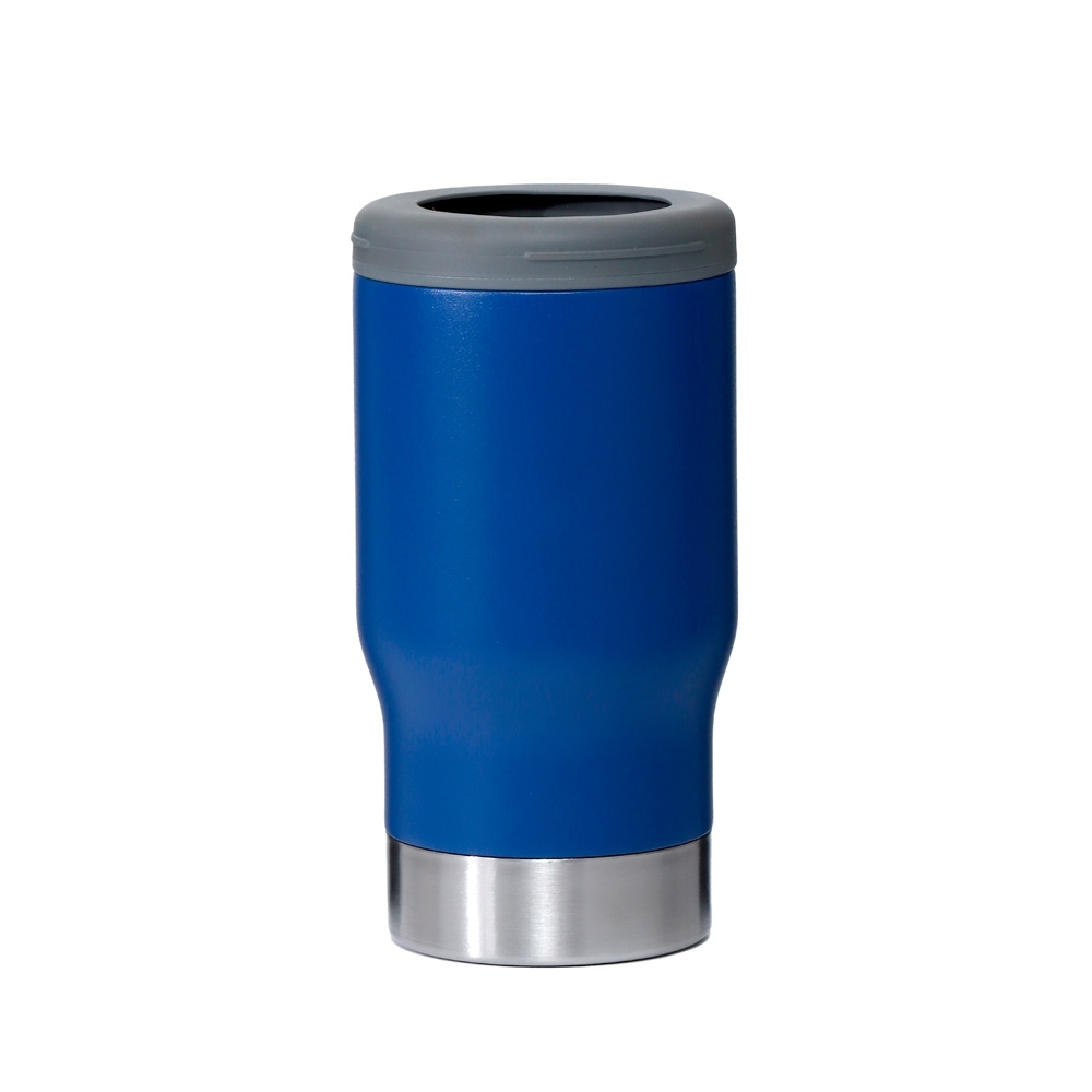 Copo térmico inox 380ml multiuso azul
