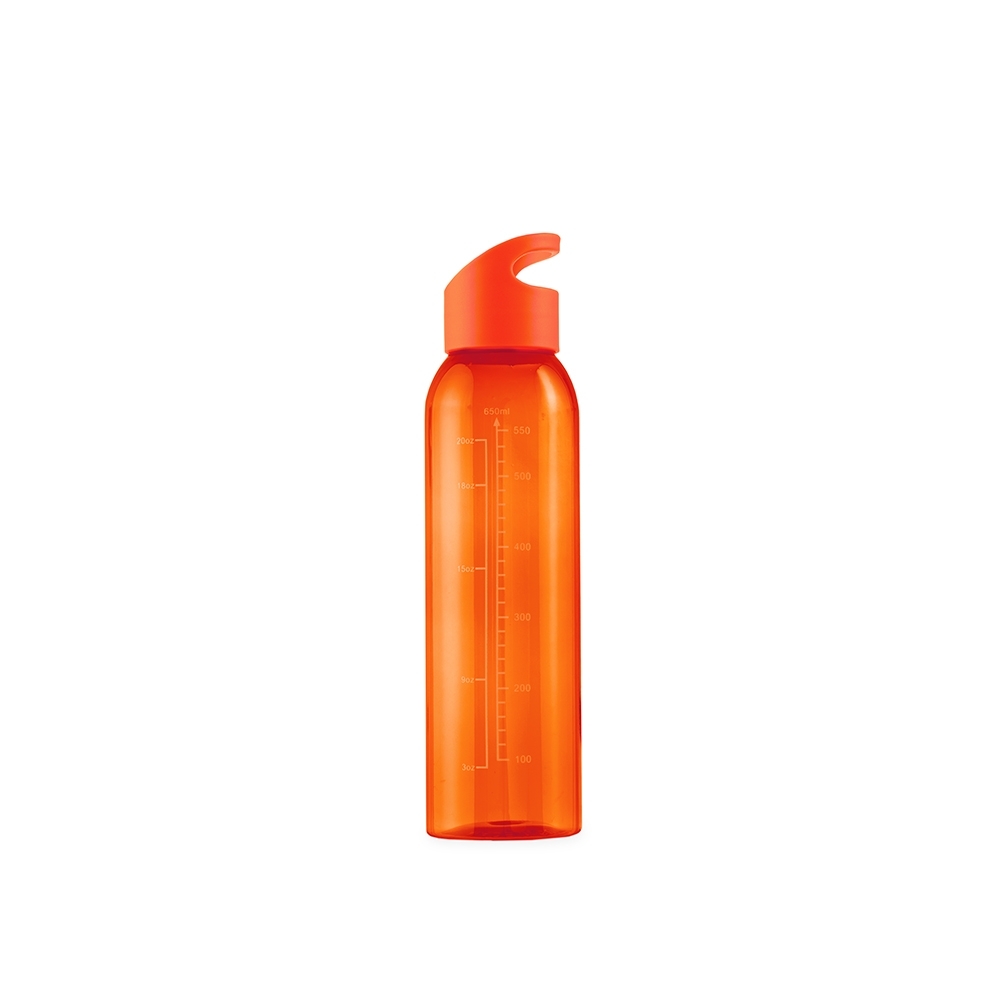 Garrafa plástica 700ml laranja