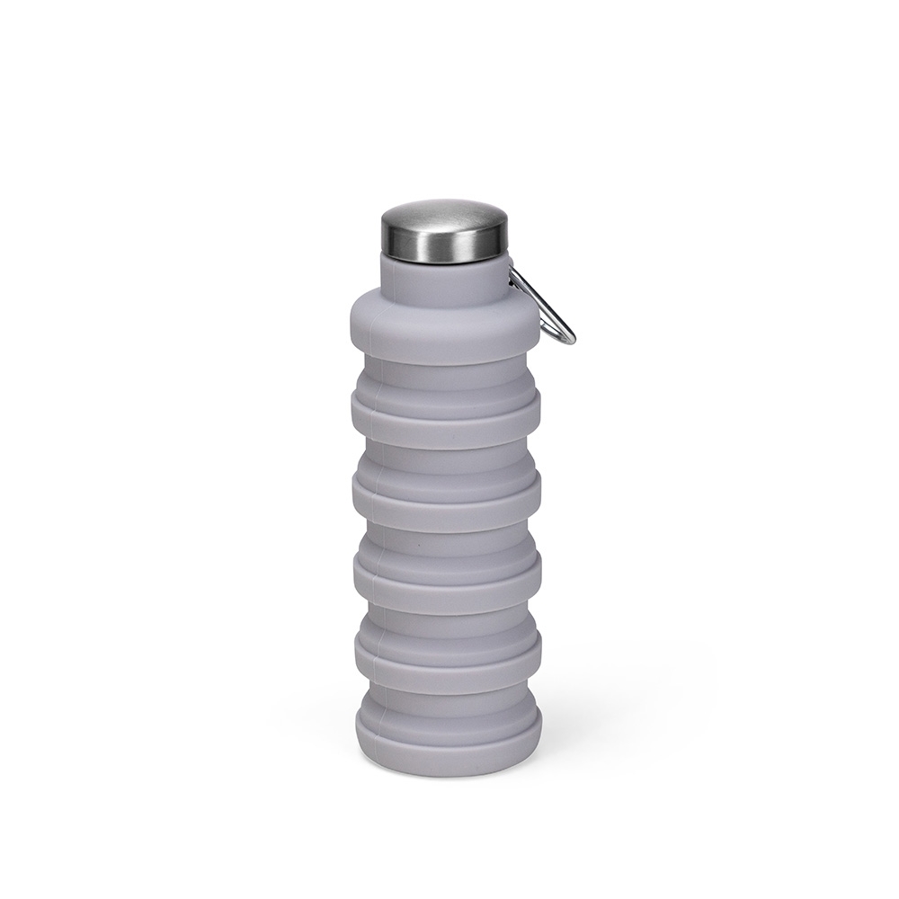 Garrafa retrátil silicone 500ml