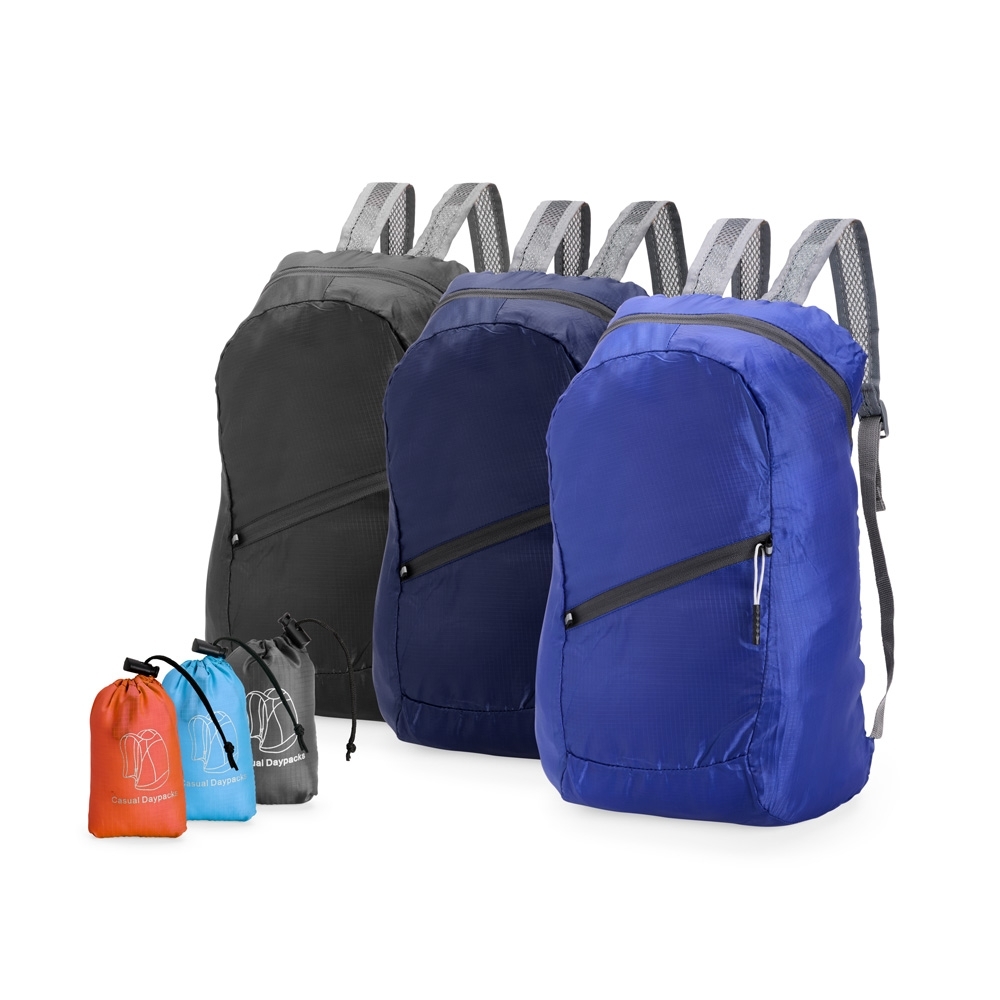 Mochila dobrável poliéster 14L