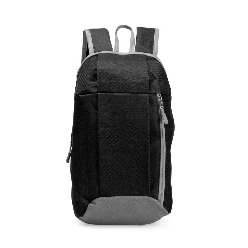 Mochila poliéster 9L preta