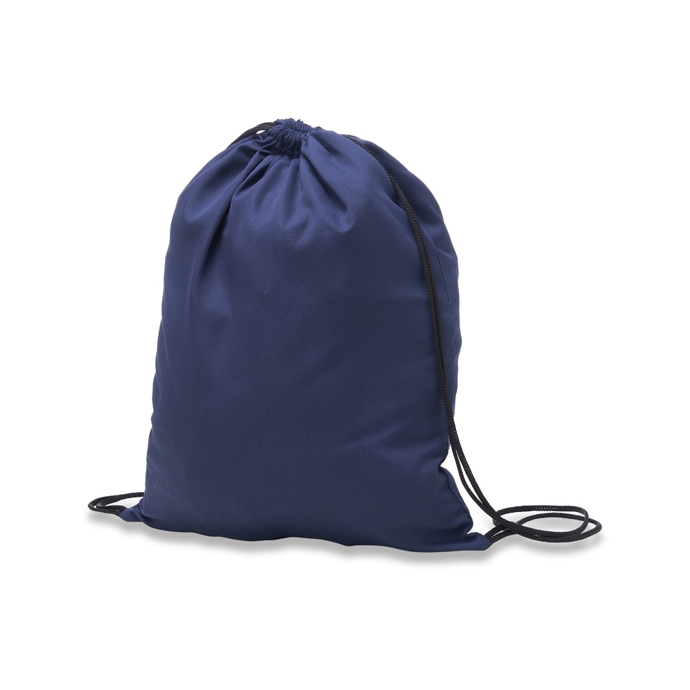 Mochila saco microfibra azul escuro